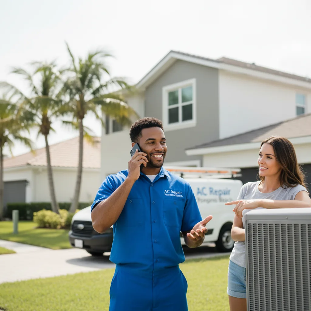 AC Repair Pompano Beach customer support in East Boston